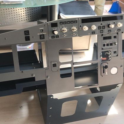 Main instrument panel frame under manufacture